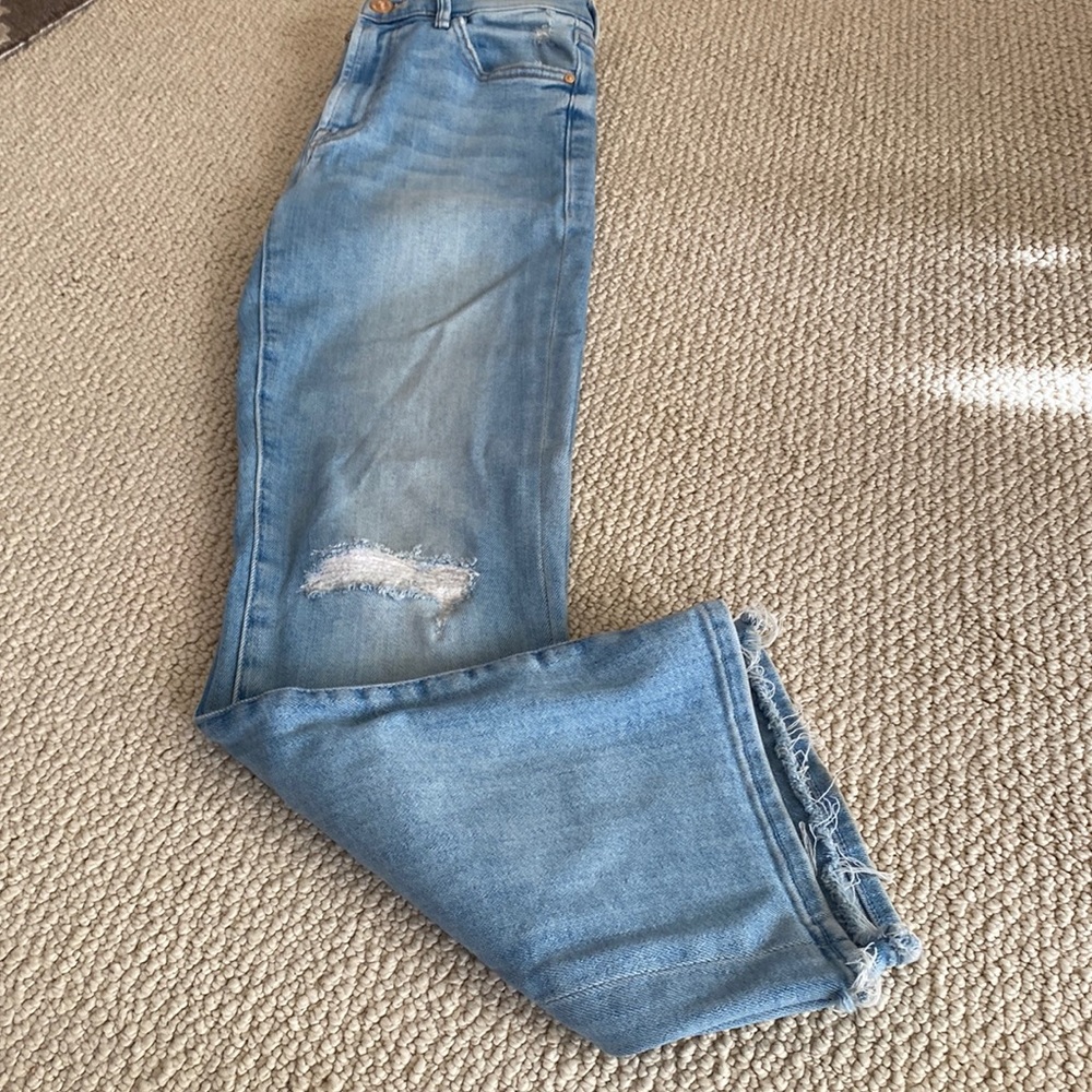 Mother Distressed Denim